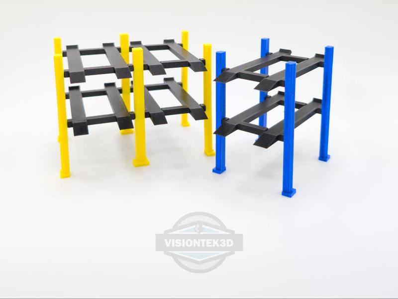 Hot Wheels 1:64 Scale Double 4-Post Lift