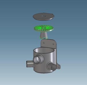 Verteilung auf 2 Regentonnen