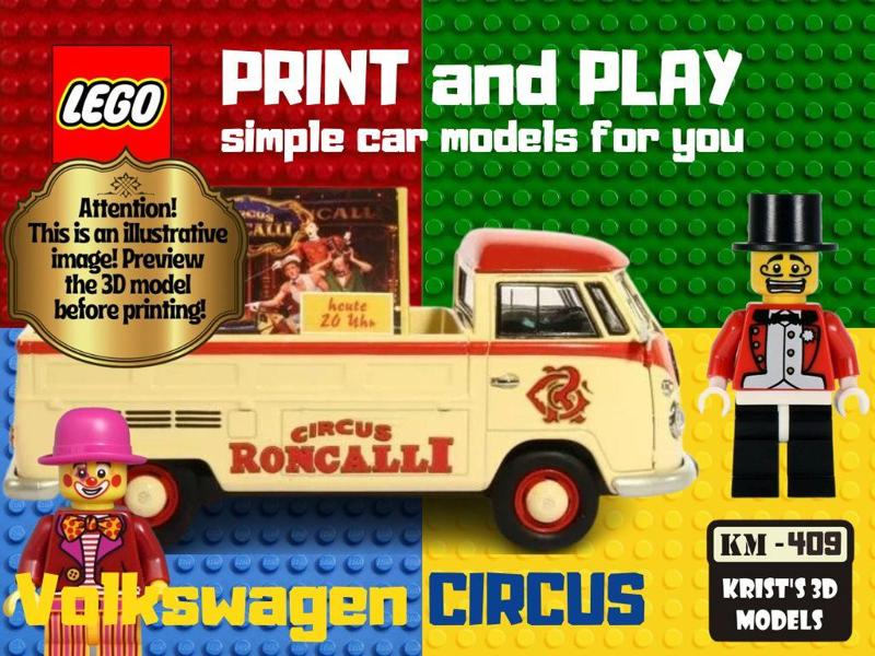 LEGO Volkswagen Bus CIRCUS