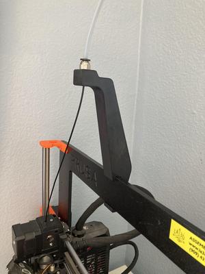 Rigid Prusa Filament Guide for PTFE