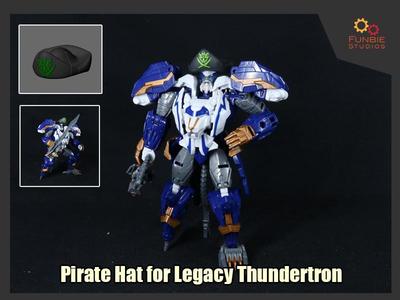 Pirate Hat for Transformers Legacy Thundertron