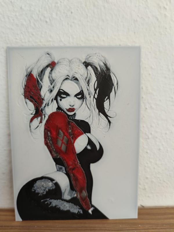 Hueforge Harley Quinn