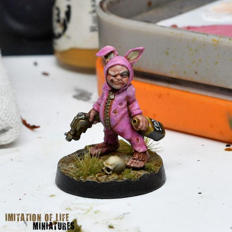 Bingo in a bunnysuit