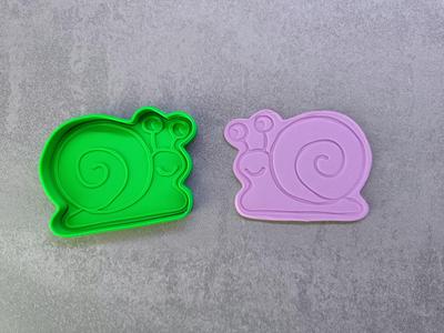 Cute snail cookie cutter