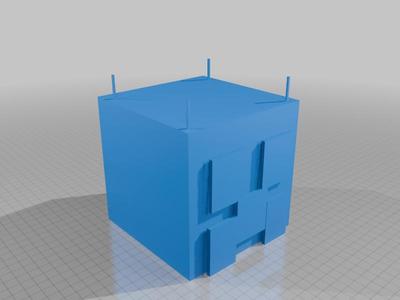 Creeper with torches