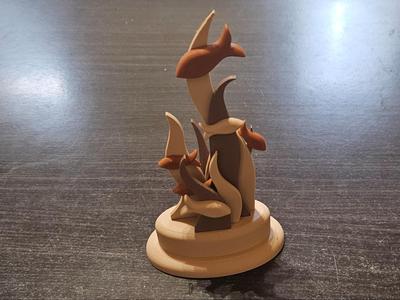 fish trophy contest or home decoration 