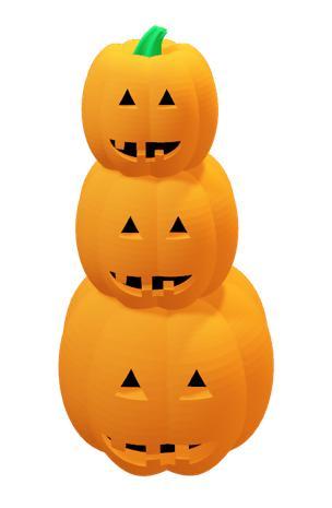 Jack o Lantern Snowman