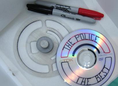 cd labeling template