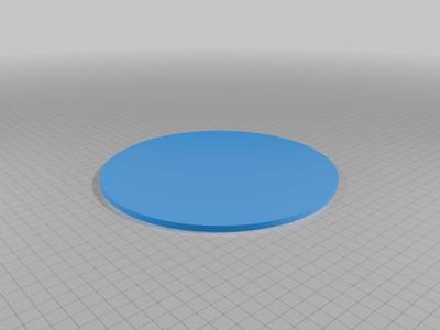 Plato 200mm Base Exhibicion Giratoria