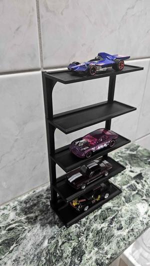 Hot wheels car platform holder multiple levels