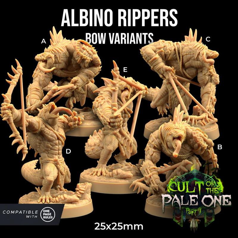 Albino Rippers   | PRESUPPORTED |  Cult of the Pale One Pt. I