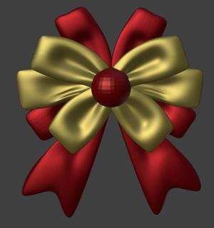 Christmas ribbon