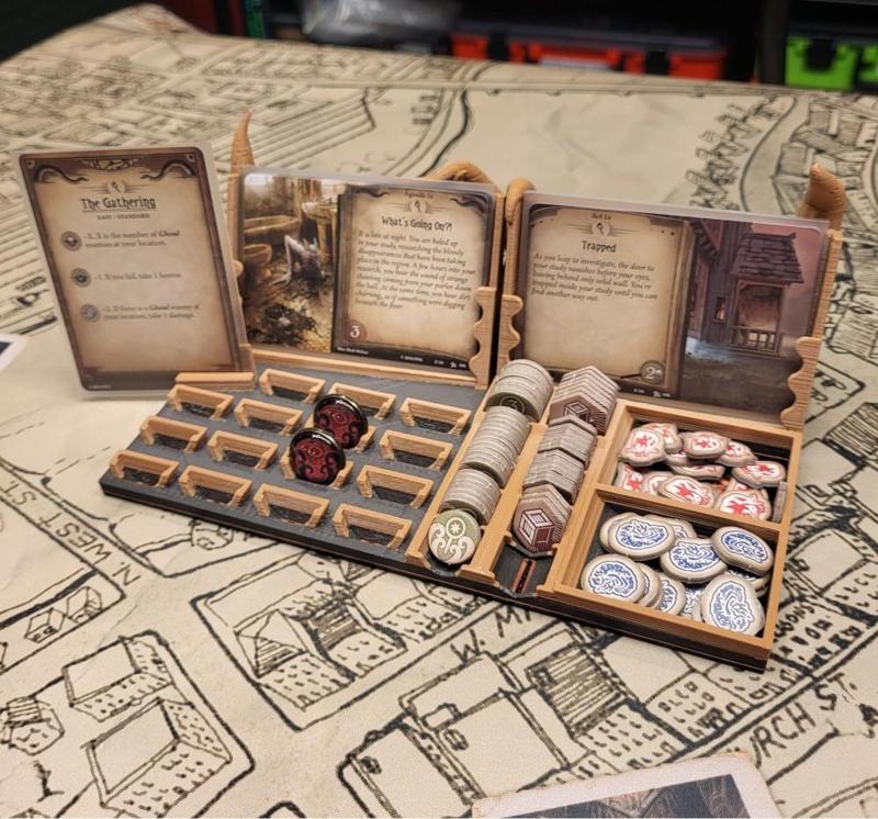 Arkham Horror LCG: Act and Agenda Dashboard