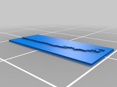 Chile stamp no handle