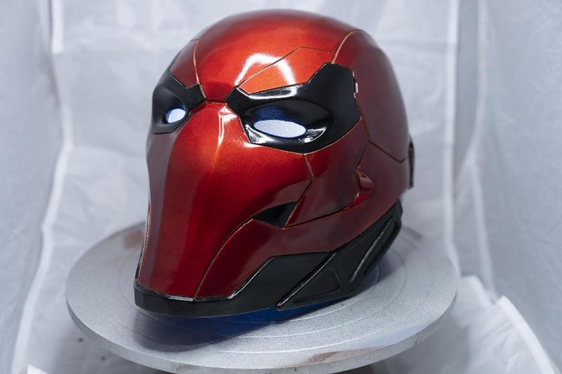 Red Hood Helmet