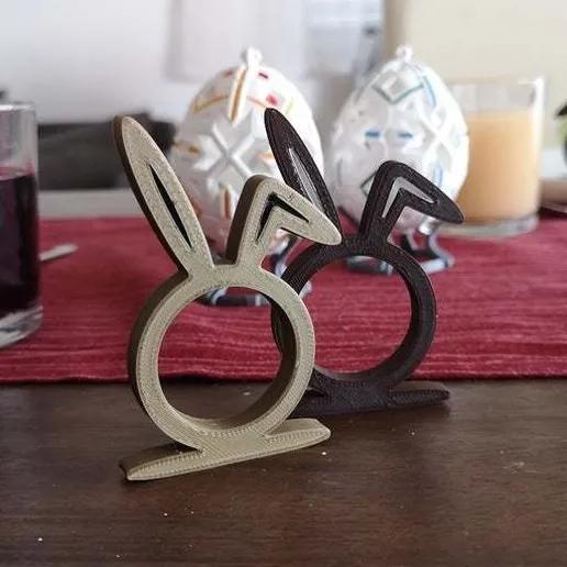 Serviette Ring Easter Bunny