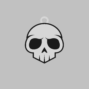 skull keychain 2