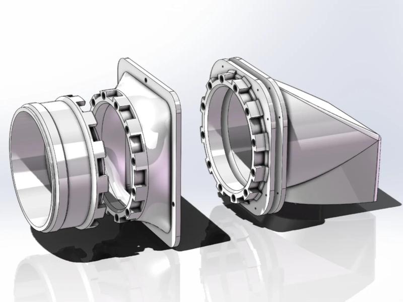 P1S/X1 Exhaust System_Screen Window Exhaust Dedicated_Ducted Design with Magnetic Interface_Removable in Wind and Rain!