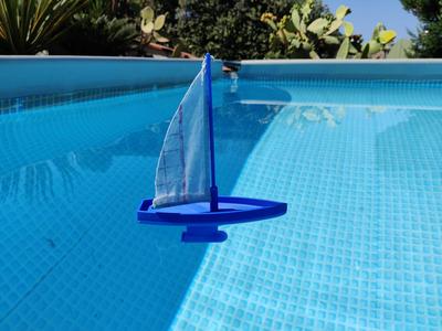 S/Y POOL MASTER - sailboat toy