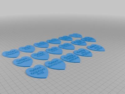 Krachthartjes positieve affirmaties