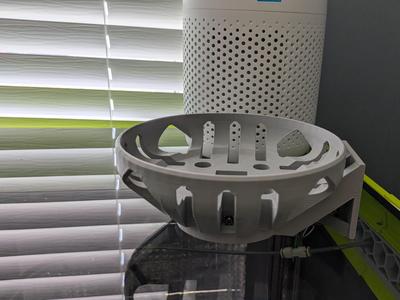 Wall mount bracket for Levoit Mini-P Air Purifier (revised)