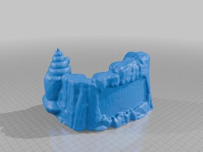 Lifelike Mt Rushmore with Trump