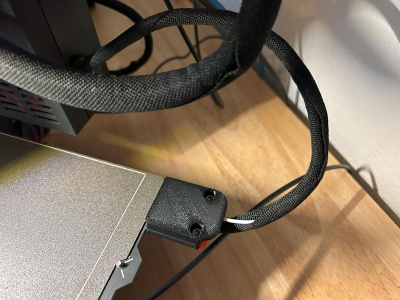 Mk3S Heatbed wire manager