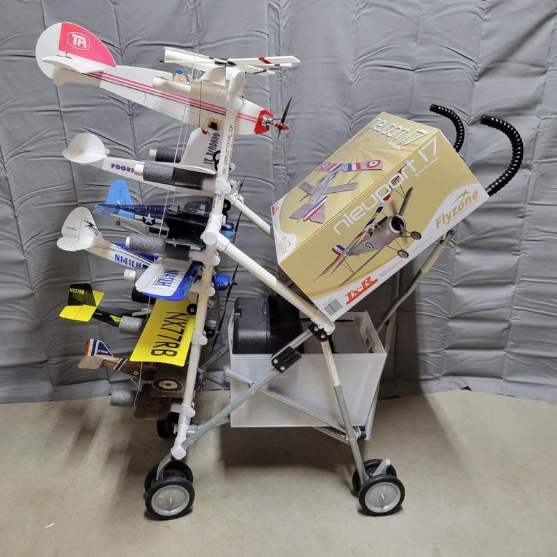 Stroller Cart for Micro RC Planes
