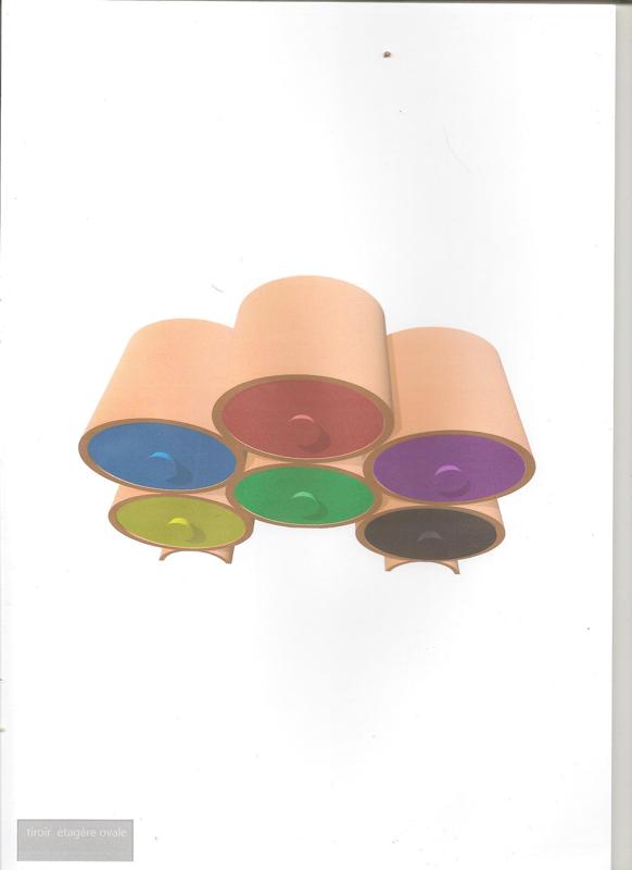 petite etagere a 6 tiroires