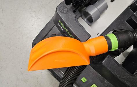 Sanding block festool vacuum port