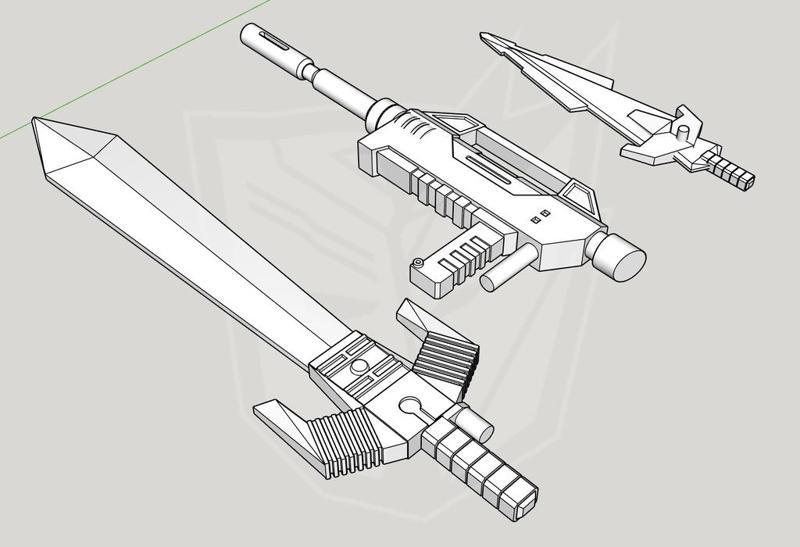Combiner Wars Menasor upgrades