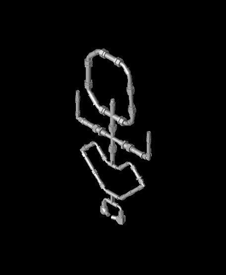 Hydraulikanschlüsse für Pistenking Geräteträger vorne