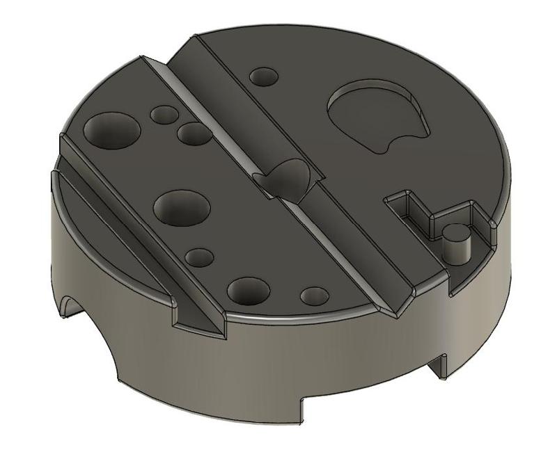 1911 Bench Block with bushing cutout