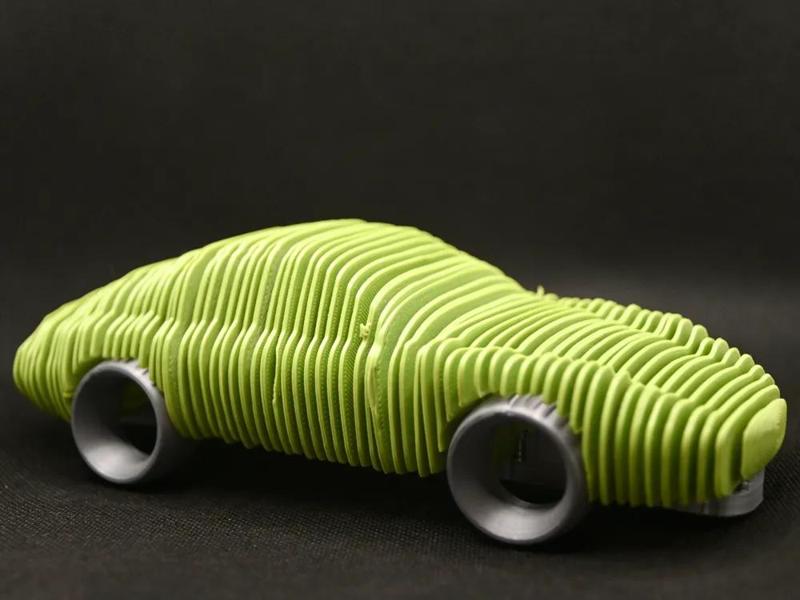 Layered Porsche 996 art