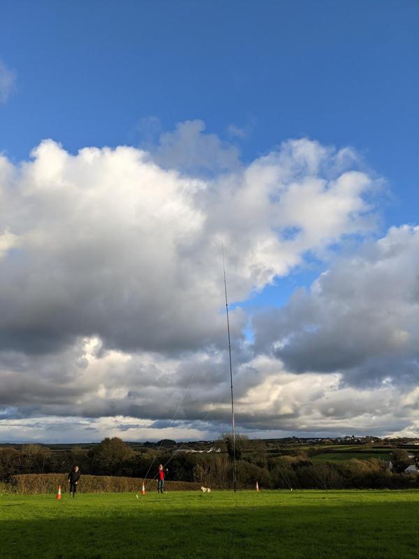 Base reinforcer for 18M fiberglass pole