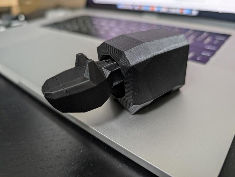 Bobble Head Cow (Akabeko 赤べこ) Low Poly