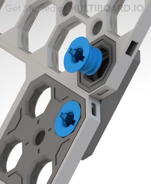 Small Thread Hole - Folded Locking Bolt