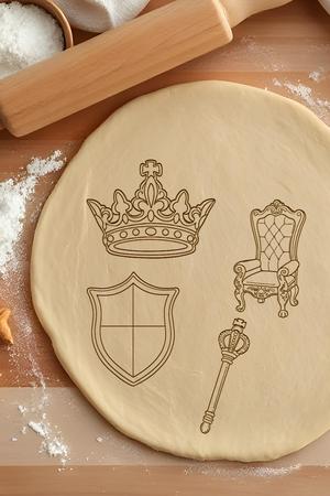 King Set Cookie Cutter, Biscuit Cutter