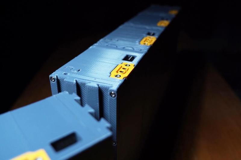 3D-gedruckter Modularer AkkuPack mit 21700 Zellen