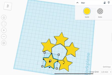 The grand Gold stars