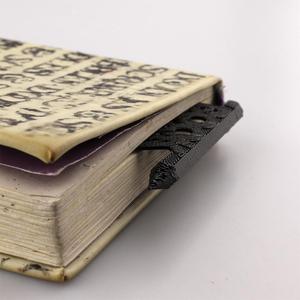 Stylish Bookmark with Pencil Top