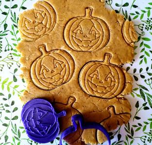 HALLOWEEN pumpkin cookie cutter and stamp