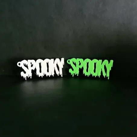 spooky keychain