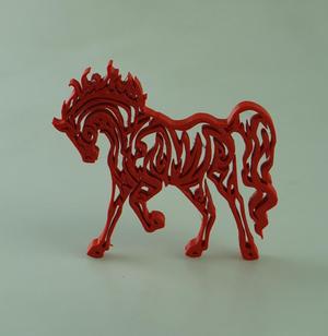 tribal horse