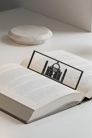 Taj Mahal Bookmark, Creativity Bookmark, Gıft Idea