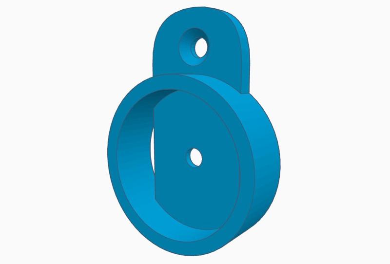 Bracelet/Dowel wall mount