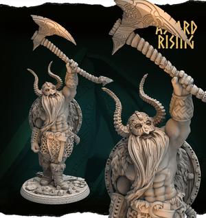 CHIEFTAINS - Jarl Rurik 54mm /Pre-supported/