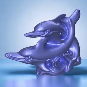 dolphin wave