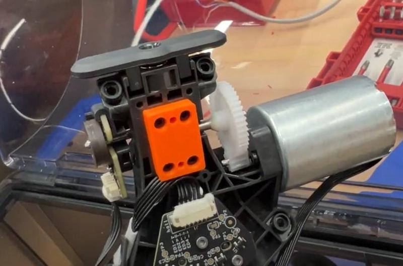 Bambu Lab AMS Internal Hub Unit Spline / Gear Bracket