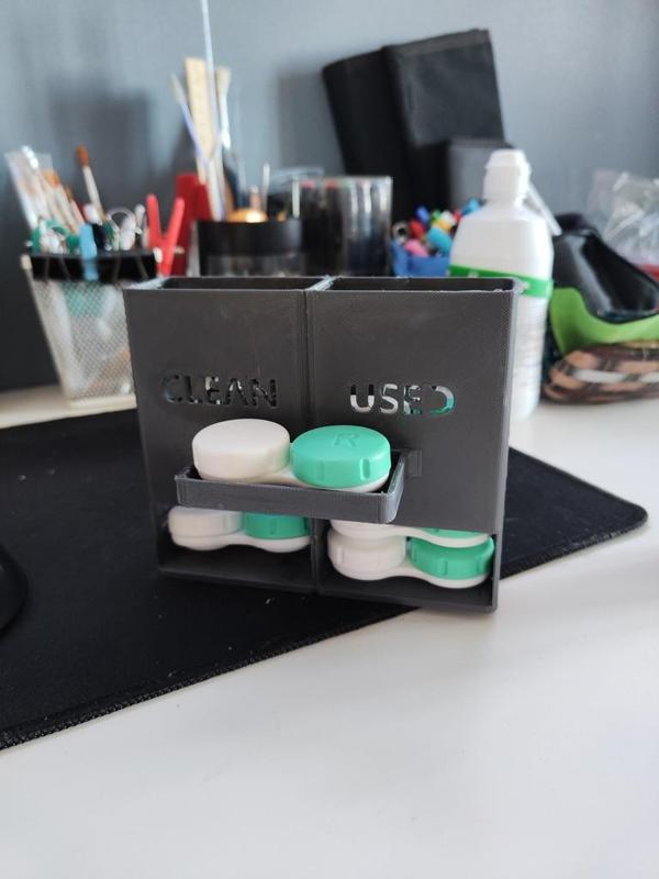 holder for lens container